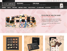 Tablet Screenshot of cacaosampaka.com